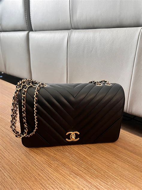 chanel statement flap red|Chanel flap.